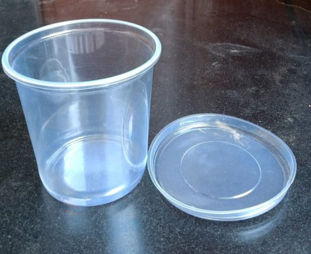 Betta Fish Round Container